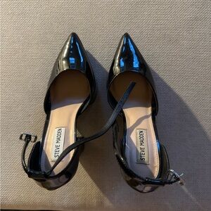 Steve Madden Black Patent Heels